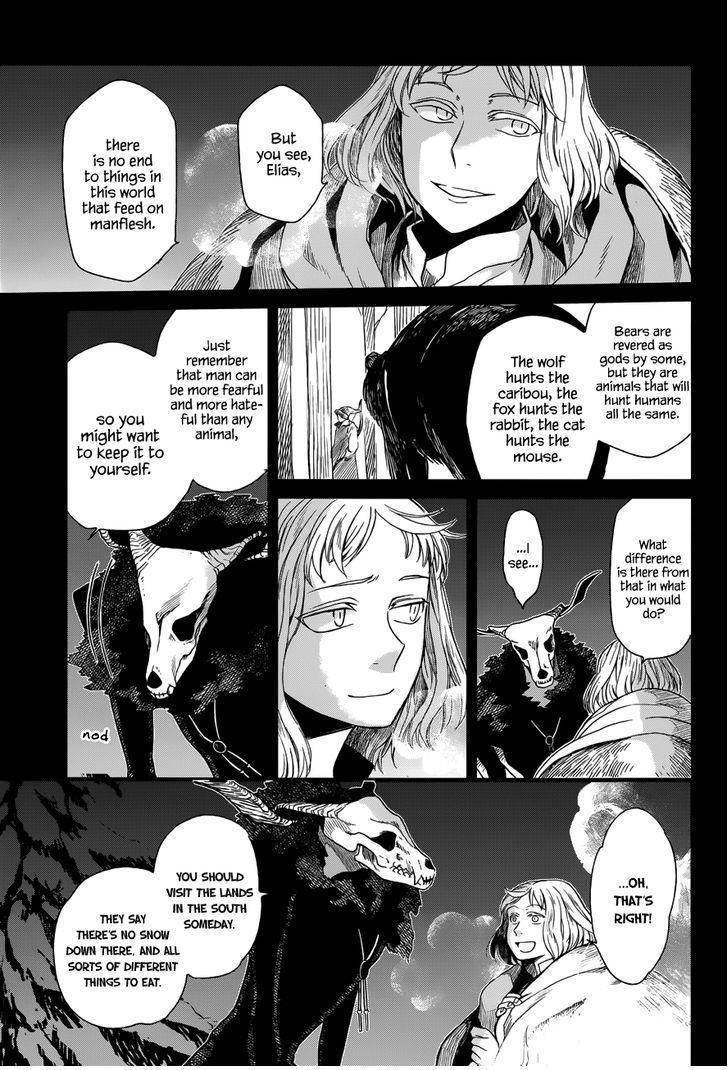 Mahou Tsukai no Yome Chapter 17 page 7 - Chapter 17 : Lovers ever run before the clock.