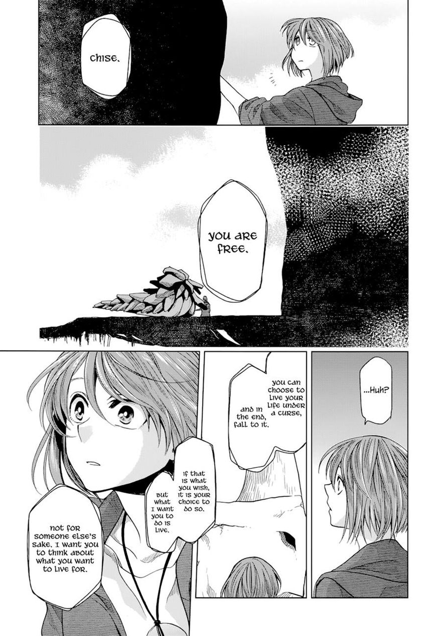 Mahou Tsukai no Yome Chapter 18 page 22 - Chapter 18 : Better to ask the way than go astray.
