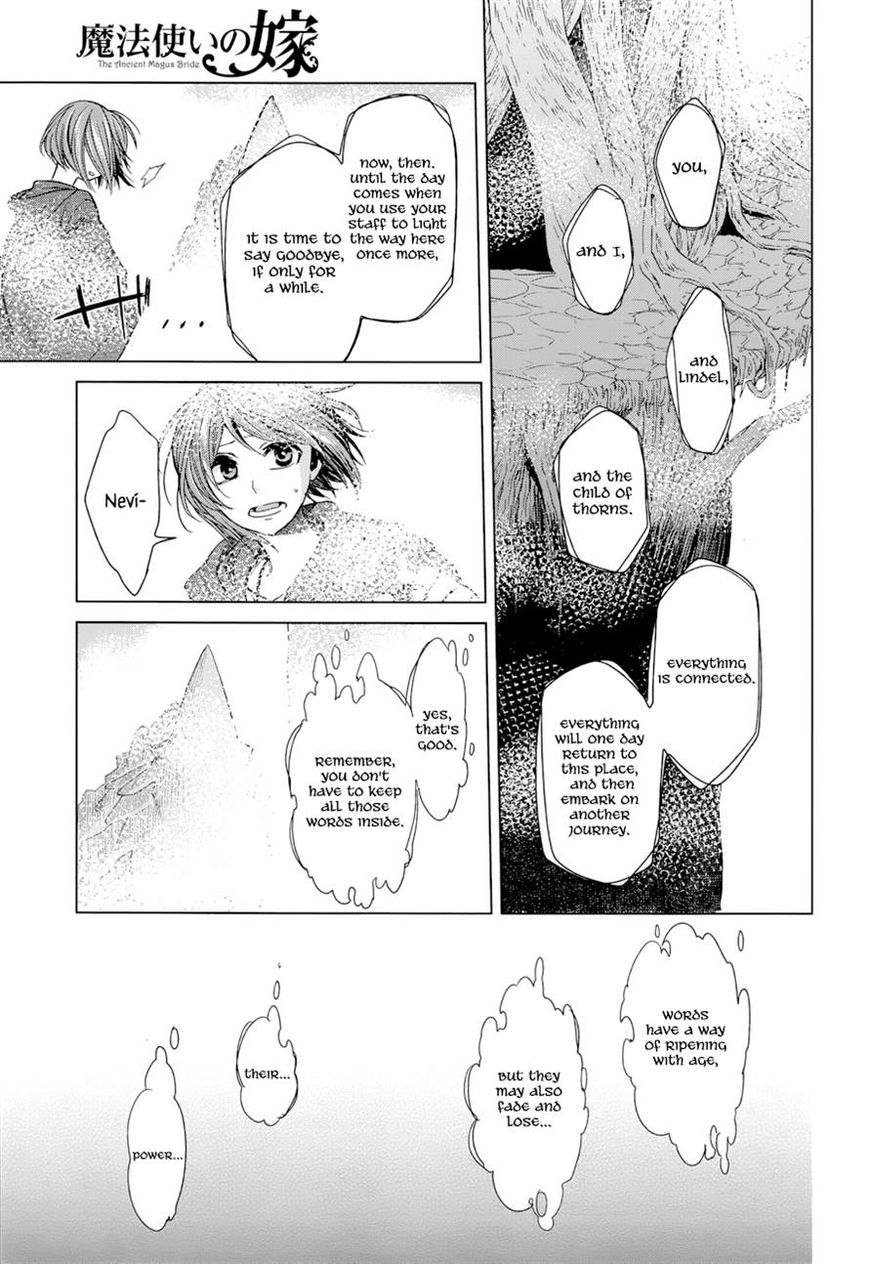Mahou Tsukai no Yome Chapter 18 page 24 - Chapter 18 : Better to ask the way than go astray.