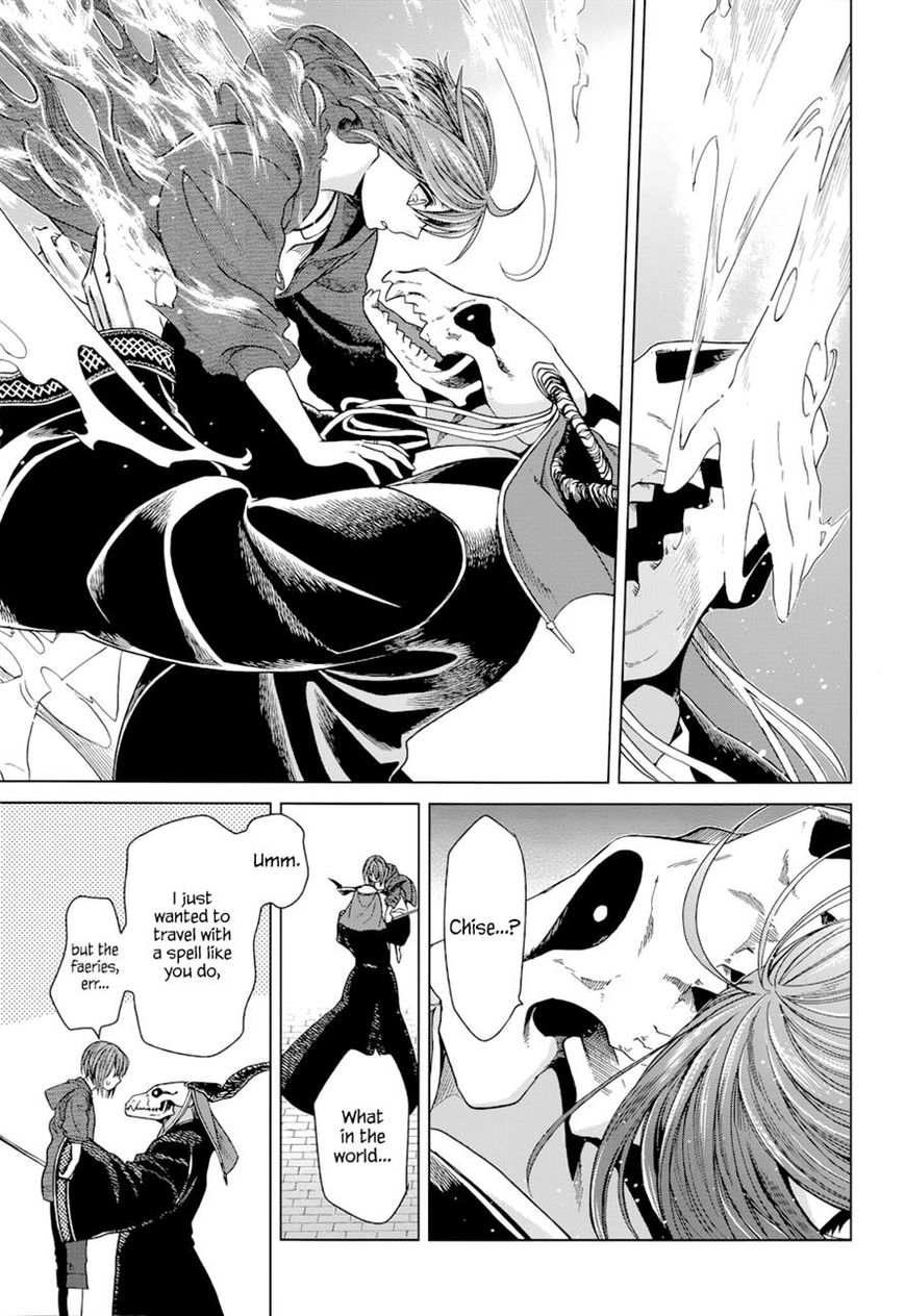 Mahou Tsukai no Yome Chapter 18 page 35 - Chapter 18 : Better to ask the way than go astray.