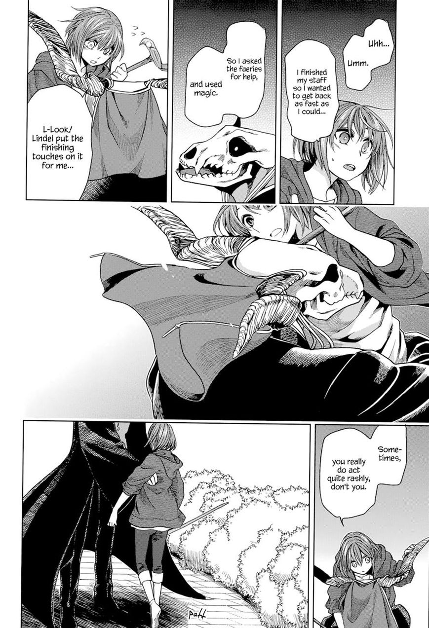 Mahou Tsukai no Yome Chapter 18 page 36 - Chapter 18 : Better to ask the way than go astray.