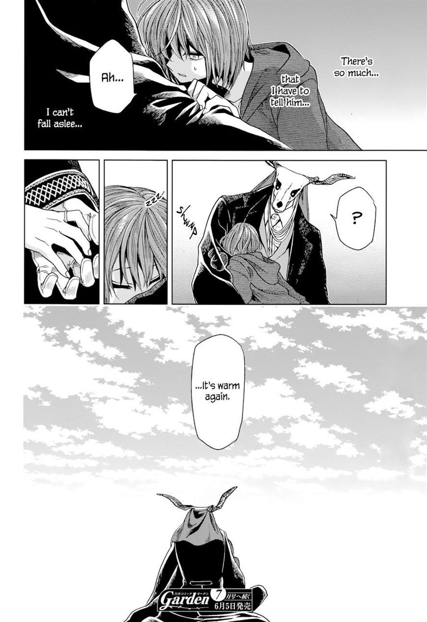 Mahou Tsukai no Yome Chapter 18 page 38 - Chapter 18 : Better to ask the way than go astray.