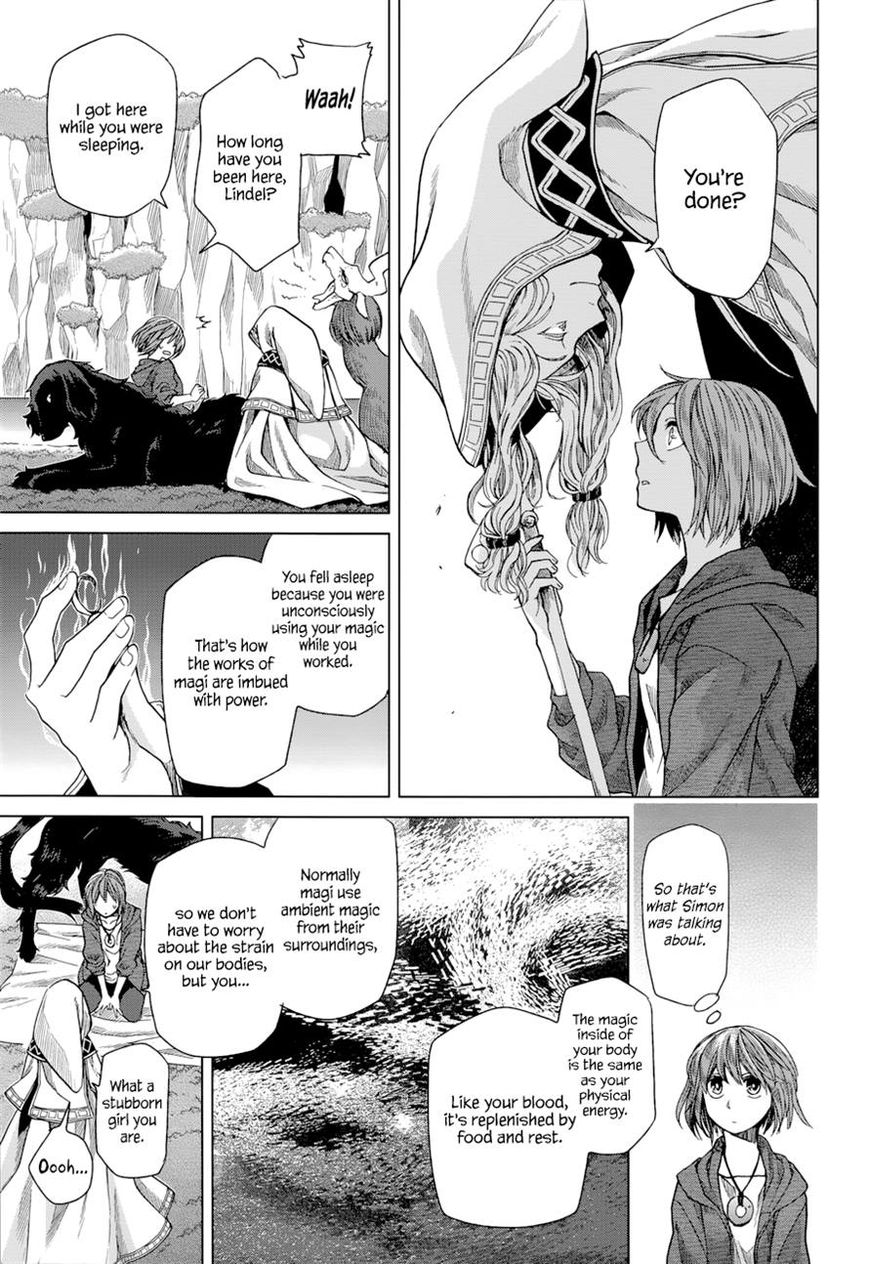 Mahou Tsukai no Yome Chapter 18 page 5 - Chapter 18 : Better to ask the way than go astray.