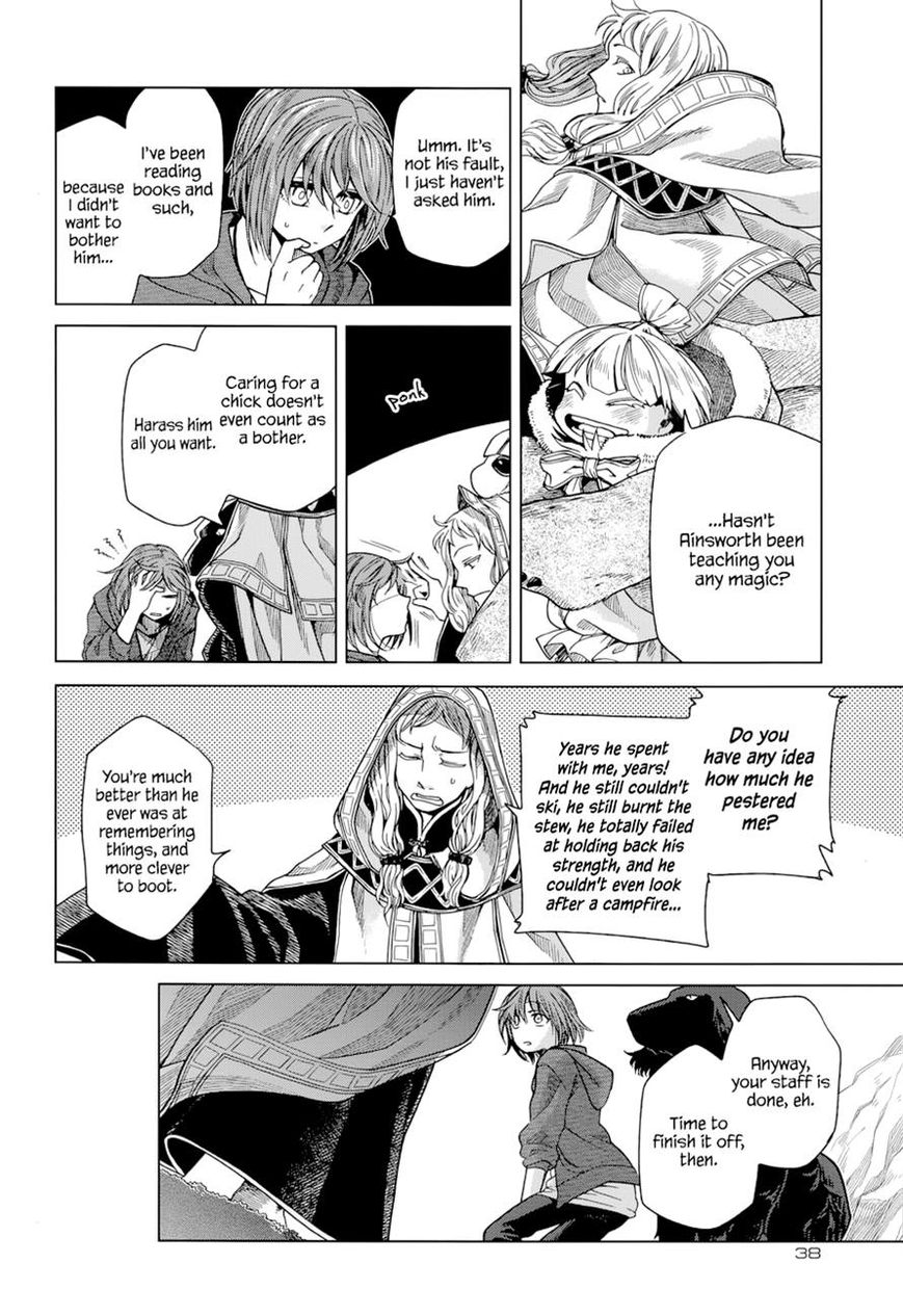 Mahou Tsukai no Yome Chapter 18 page 6 - Chapter 18 : Better to ask the way than go astray.
