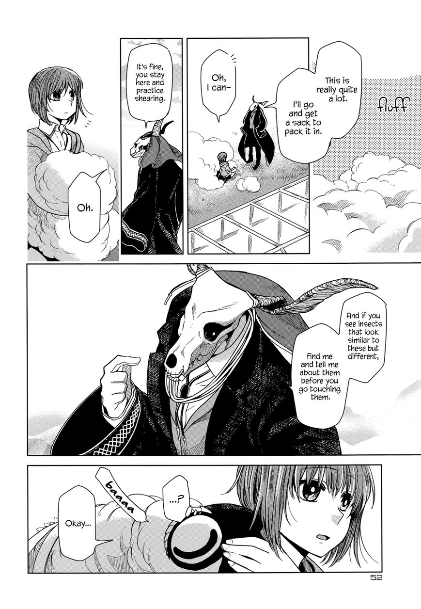Mahou Tsukai no Yome Chapter 19 page 10 - Chapter 19 : It is a long lane that has no turning.