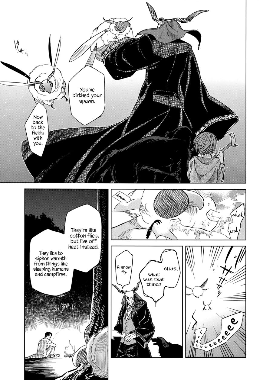Mahou Tsukai no Yome Chapter 19 page 17 - Chapter 19 : It is a long lane that has no turning.
