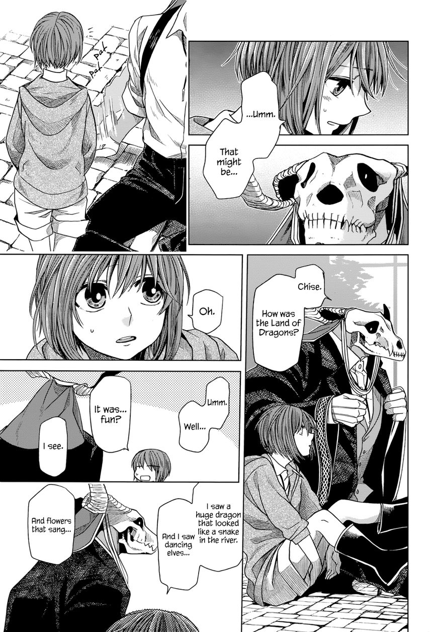 Mahou Tsukai no Yome Chapter 19 page 21 - Chapter 19 : It is a long lane that has no turning.