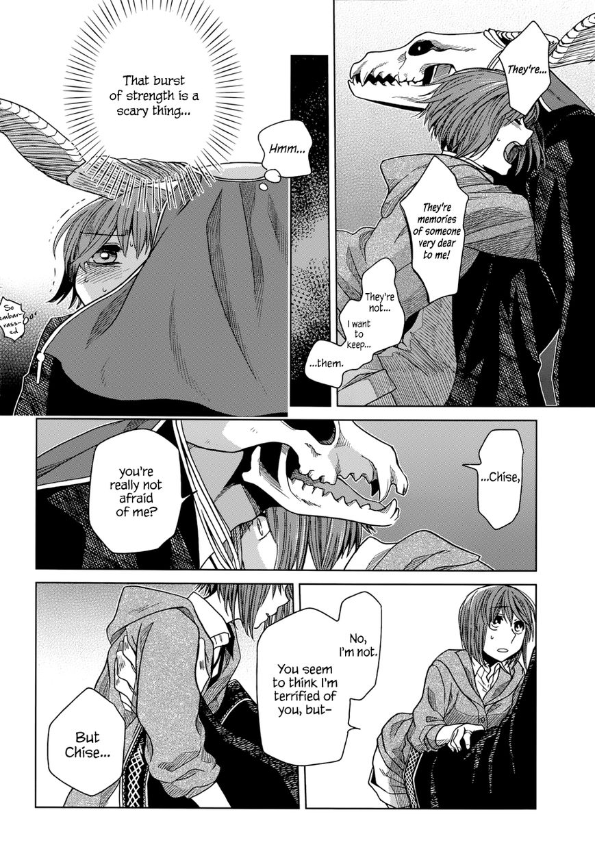 Mahou Tsukai no Yome Chapter 19 page 26 - Chapter 19 : It is a long lane that has no turning.