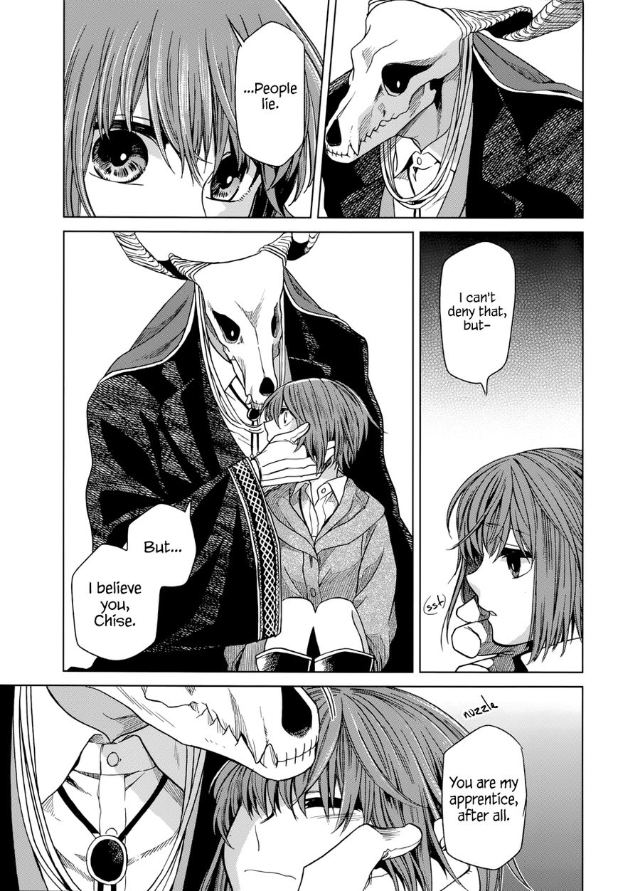 Mahou Tsukai no Yome Chapter 19 page 31 - Chapter 19 : It is a long lane that has no turning.