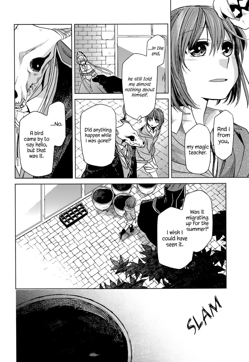 Mahou Tsukai no Yome Chapter 19 page 36 - Chapter 19 : It is a long lane that has no turning.