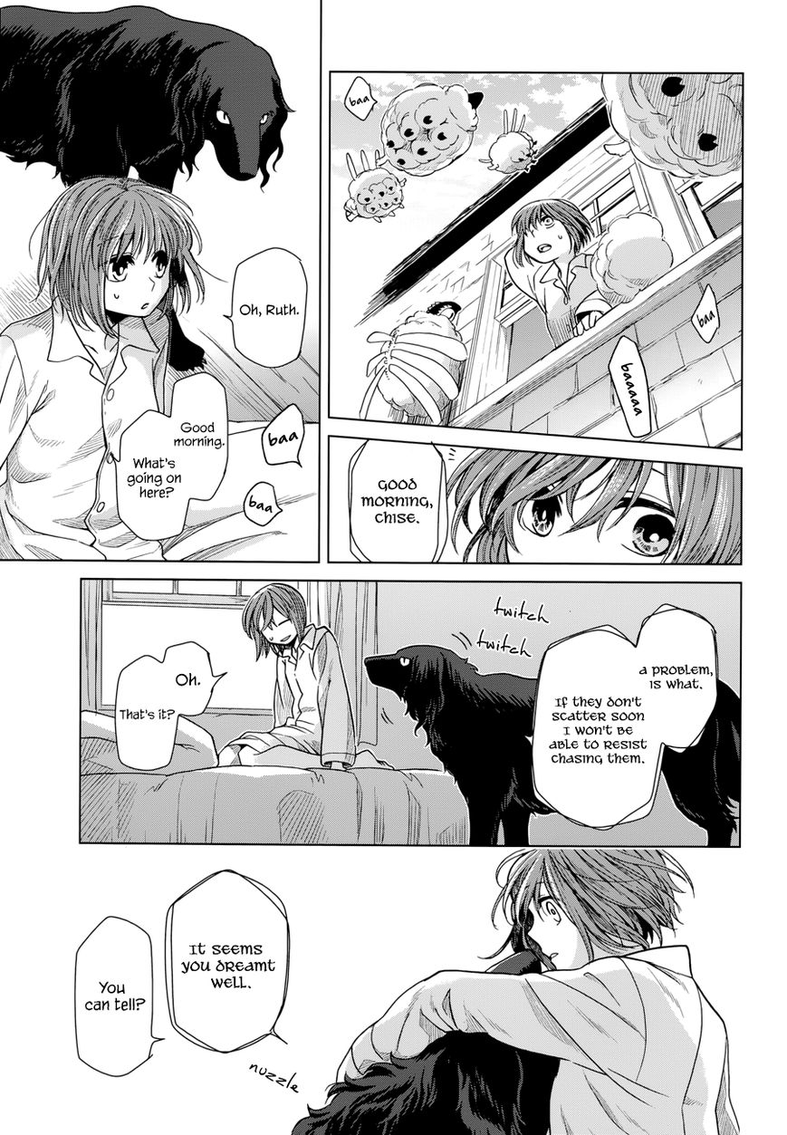 Mahou Tsukai no Yome Chapter 19 page 5 - Chapter 19 : It is a long lane that has no turning.