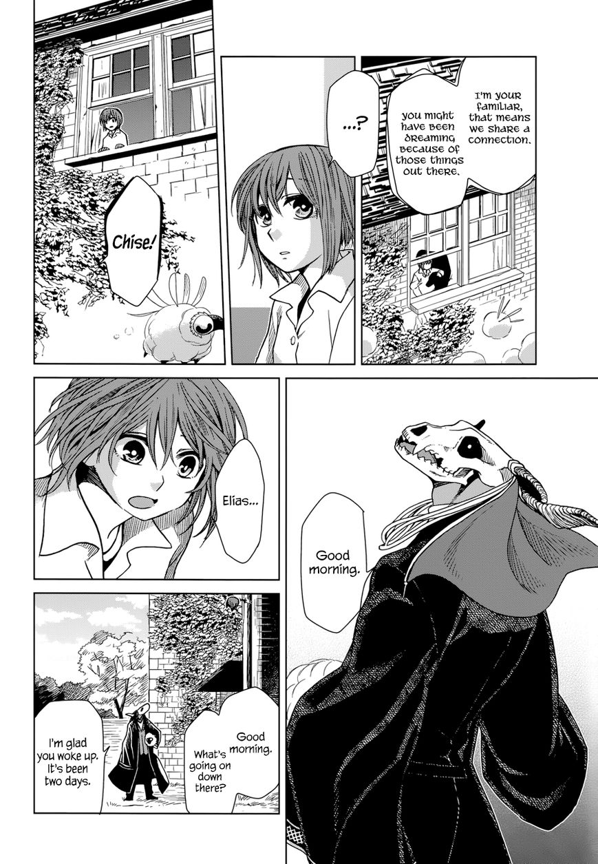 Mahou Tsukai no Yome Chapter 19 page 6 - Chapter 19 : It is a long lane that has no turning.