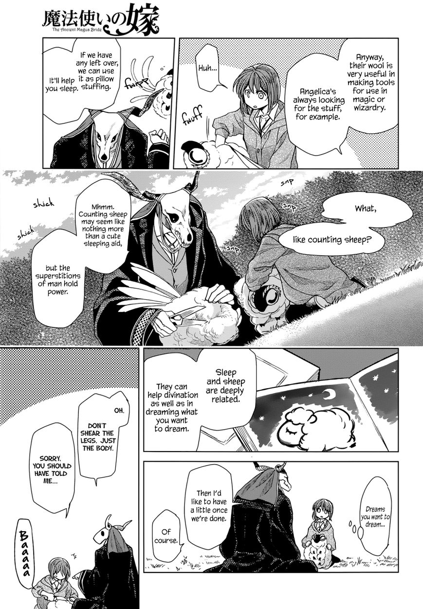 Mahou Tsukai no Yome Chapter 19 page 9 - Chapter 19 : It is a long lane that has no turning.