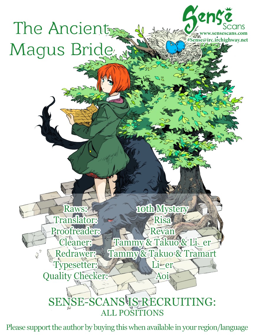 Mahou Tsukai no Yome Chapter 2 page 1 - Chapter 2 : One Today is Worth Two Tomorrow