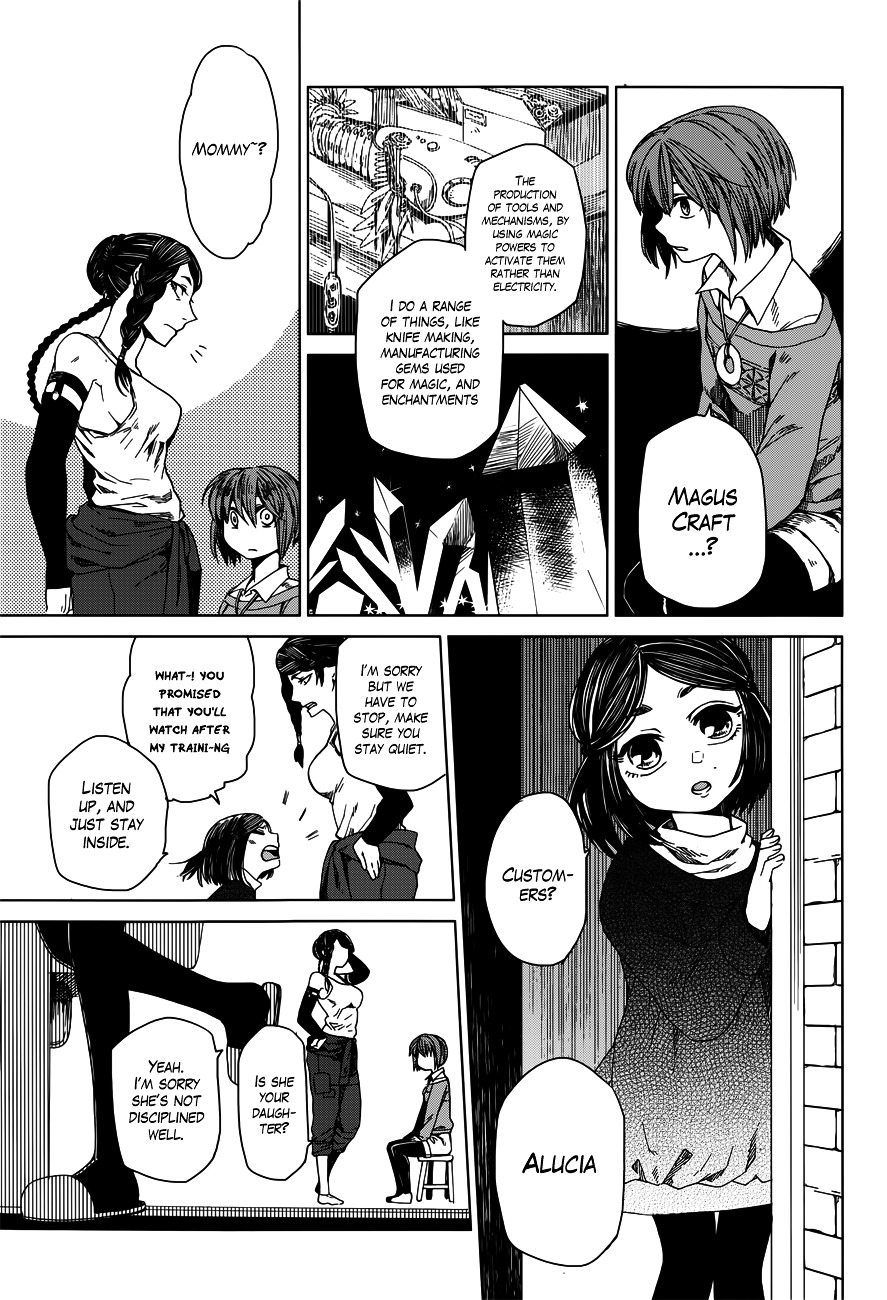 Mahou Tsukai no Yome Chapter 2 page 17 - Chapter 2 : One Today is Worth Two Tomorrow