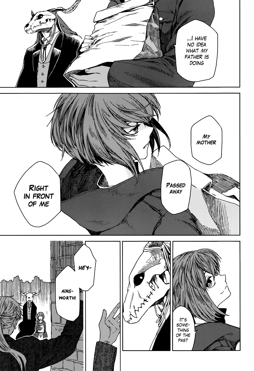 Mahou Tsukai no Yome Chapter 2 page 35 - Chapter 2 : One Today is Worth Two Tomorrow