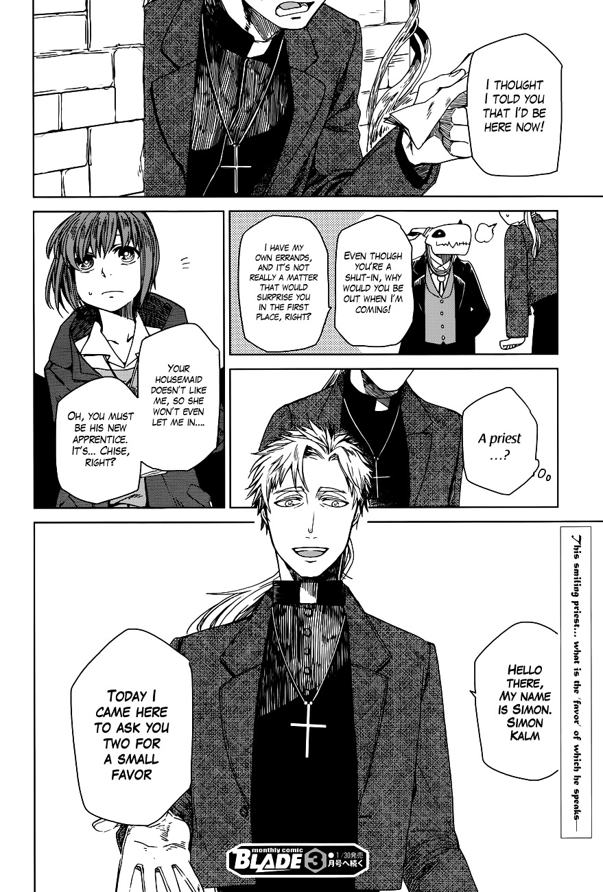 Mahou Tsukai no Yome Chapter 2 page 36 - Chapter 2 : One Today is Worth Two Tomorrow