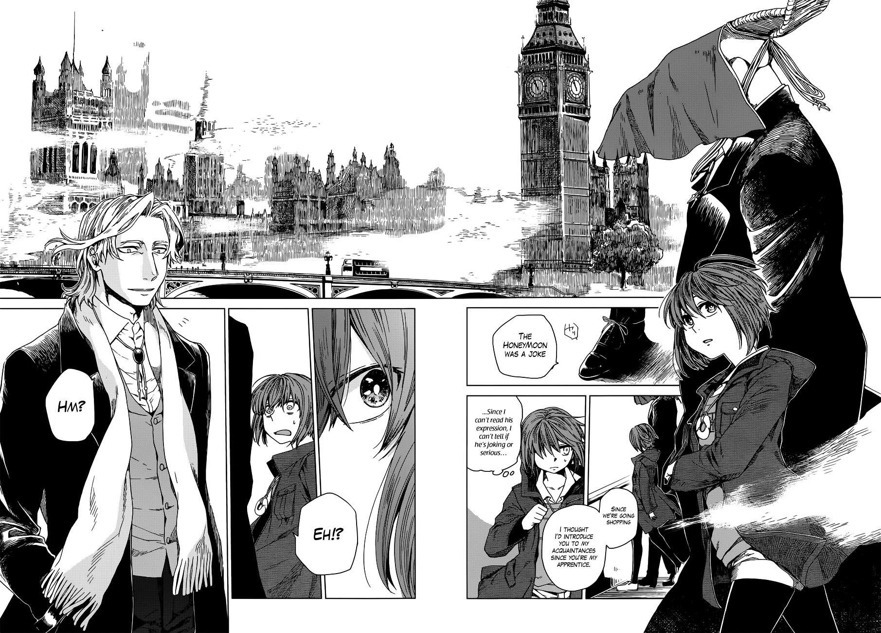 Mahou Tsukai no Yome Chapter 2 page 9 - Chapter 2 : One Today is Worth Two Tomorrow