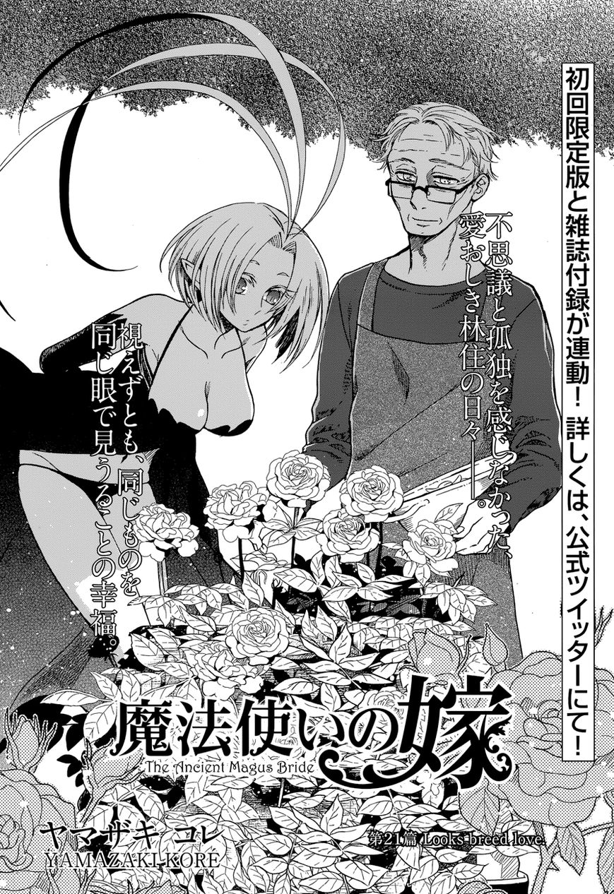 Mahou Tsukai no Yome Chapter 21 page 2 - Chapter 21 : Looks breed love.