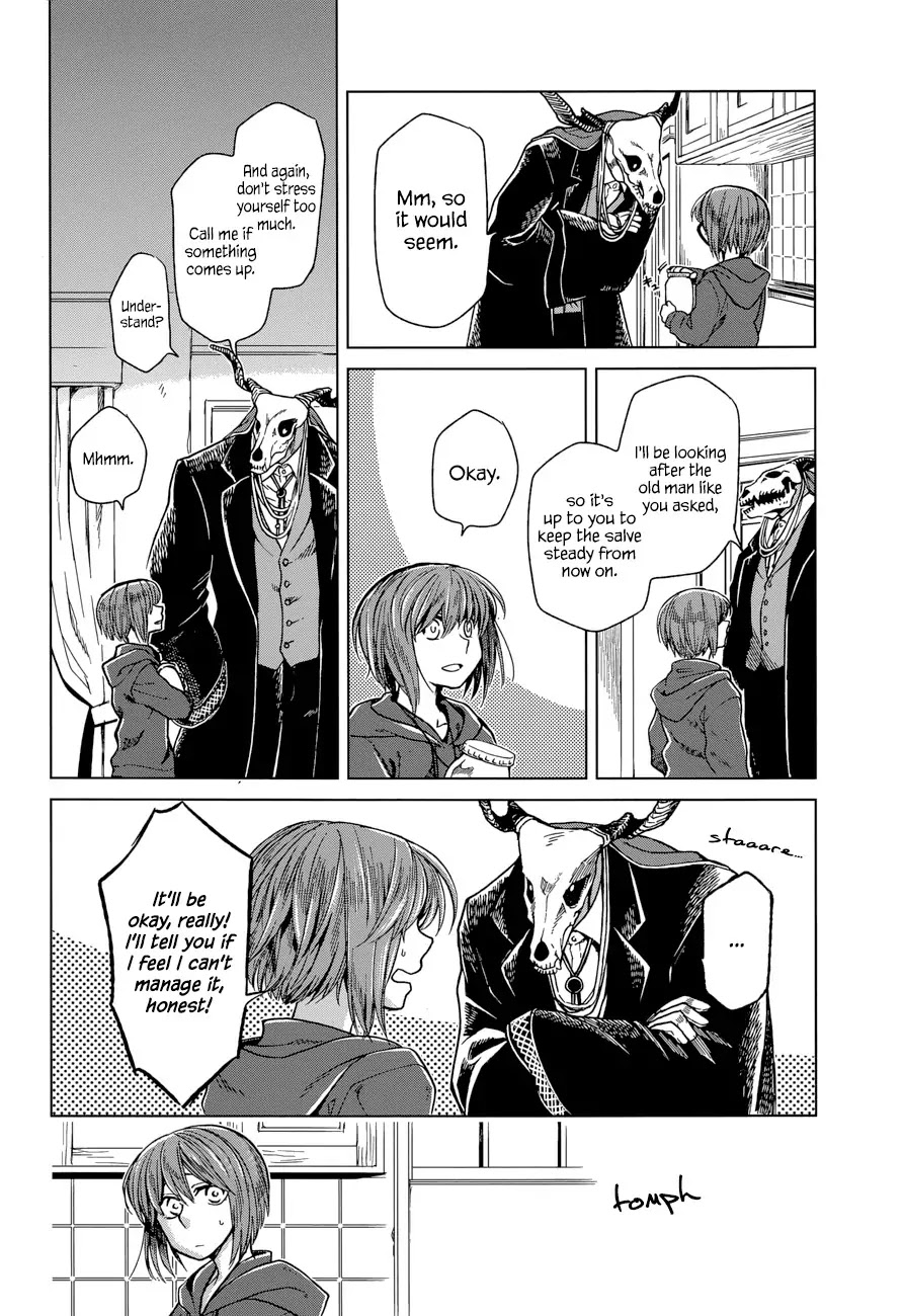 Mahou Tsukai no Yome Chapter 22 page 10 - Chapter 22 : A contented mind is a perpetual feast.