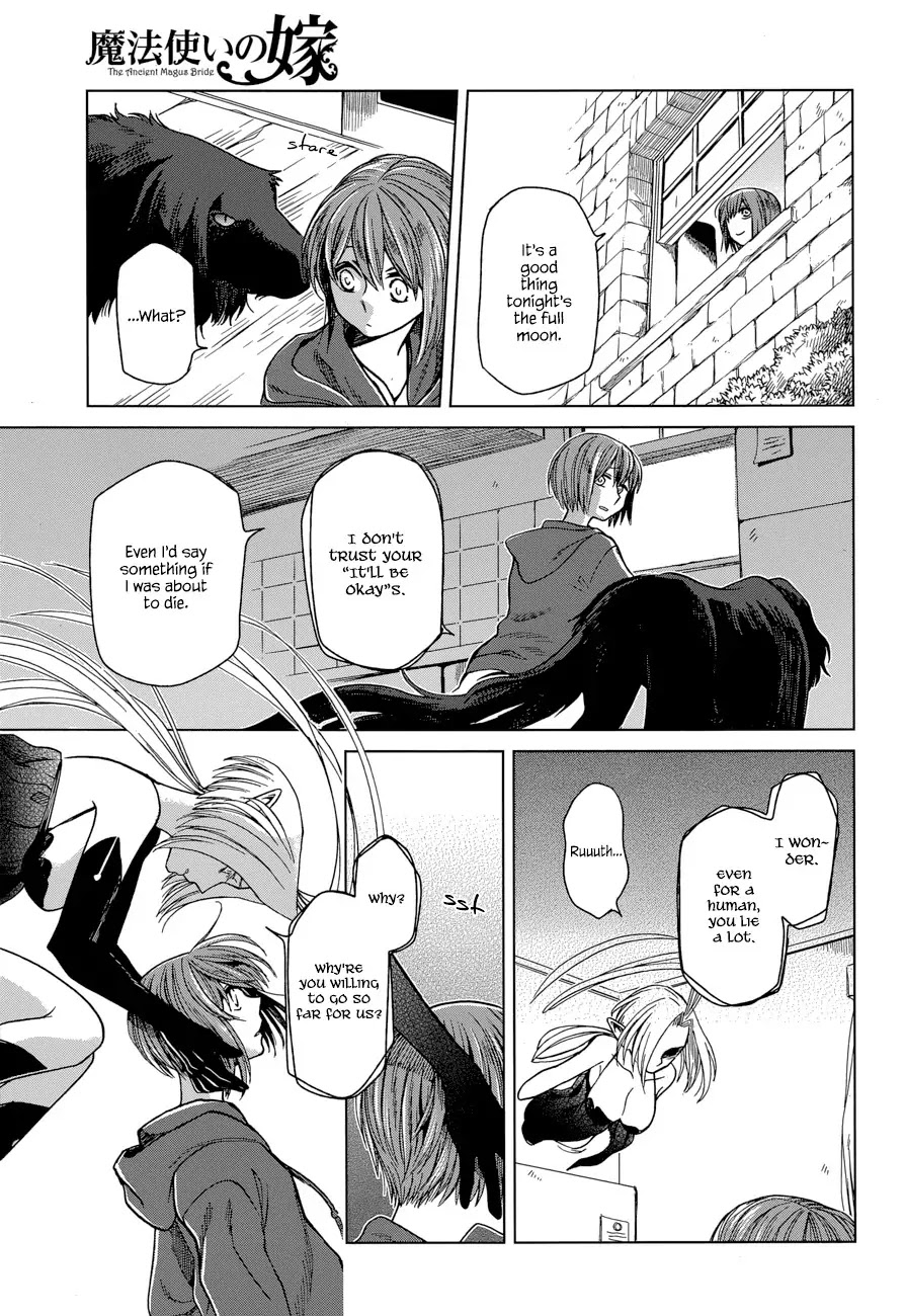 Mahou Tsukai no Yome Chapter 22 page 11 - Chapter 22 : A contented mind is a perpetual feast.