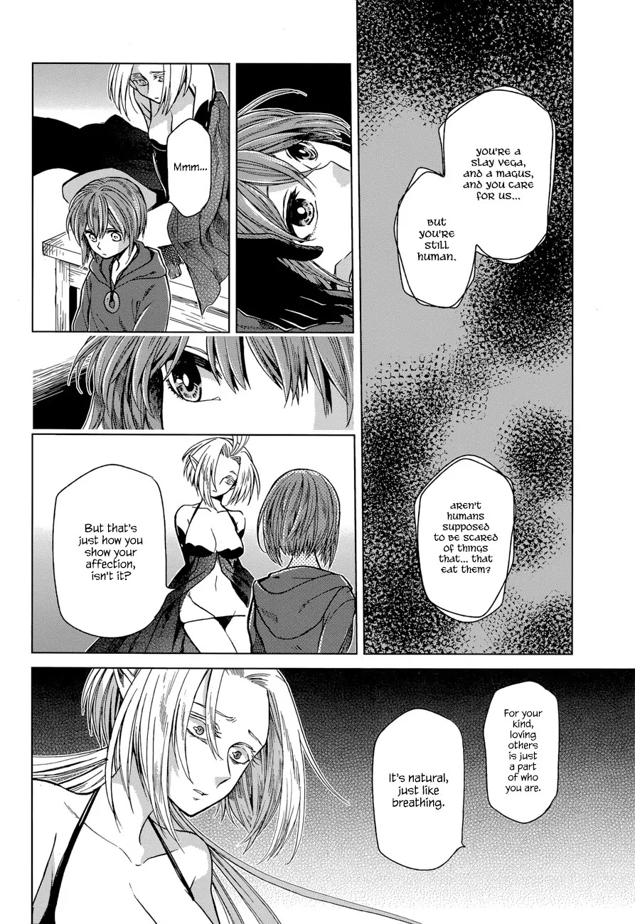 Mahou Tsukai no Yome Chapter 22 page 12 - Chapter 22 : A contented mind is a perpetual feast.