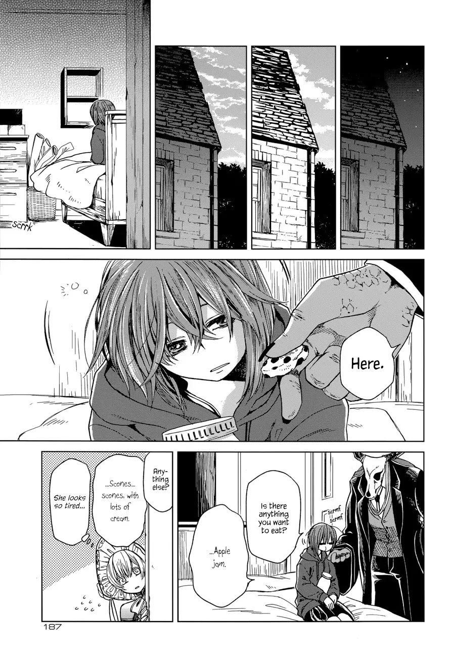 Mahou Tsukai no Yome Chapter 22 page 15 - Chapter 22 : A contented mind is a perpetual feast.