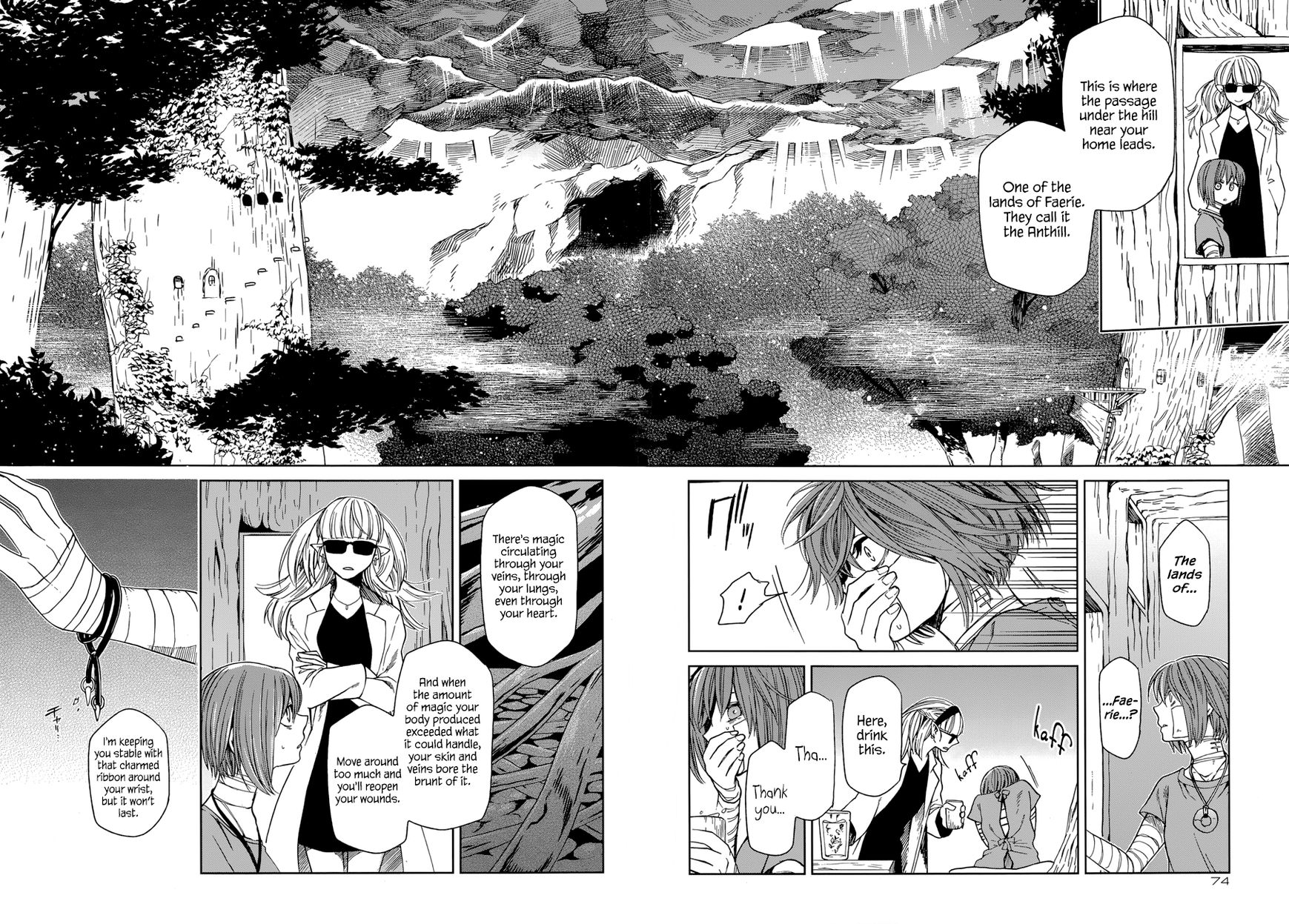 Mahou Tsukai no Yome Chapter 23 page 12 - Chapter 23 : Fools rush in where angels fear to tread.