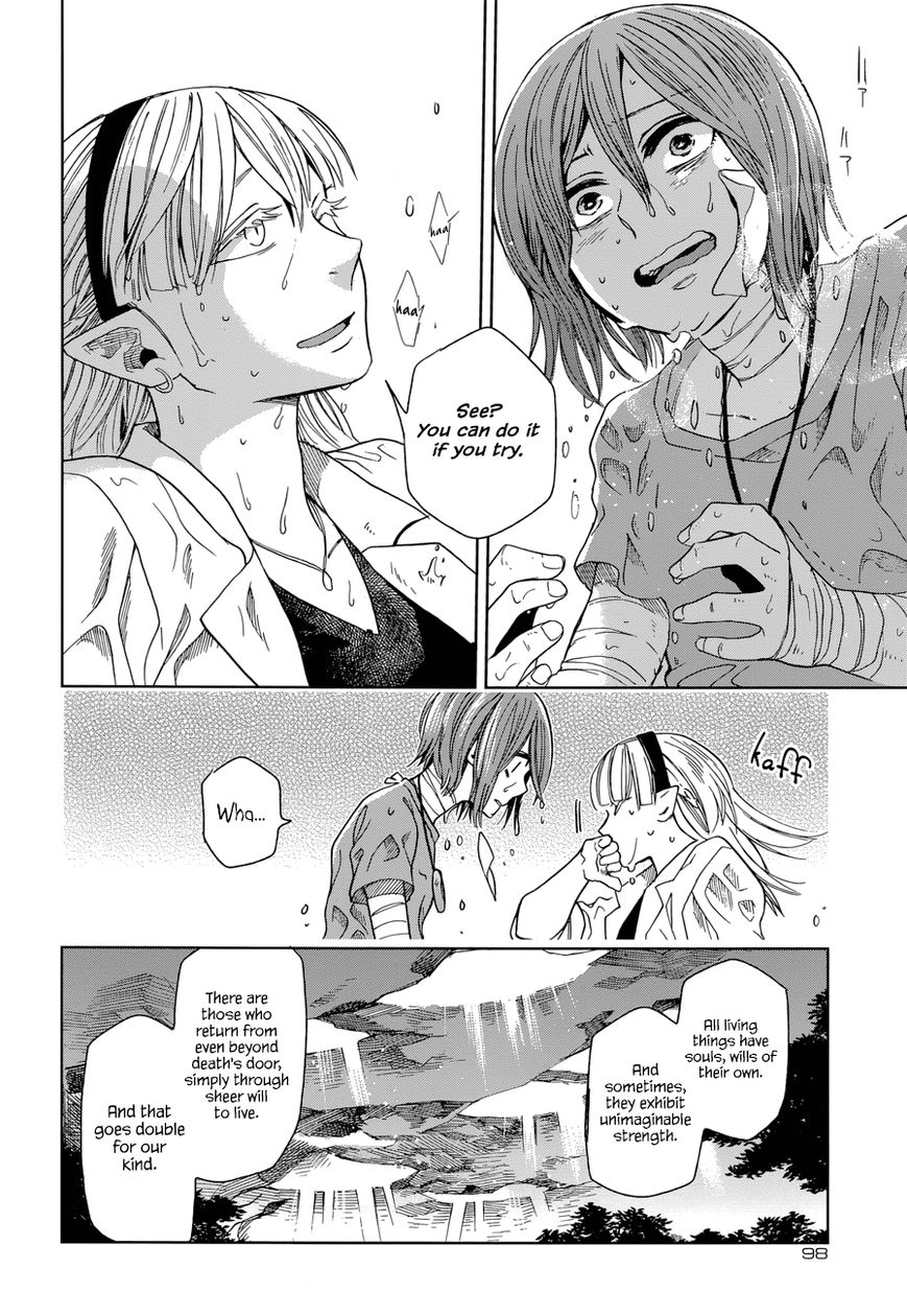 Mahou Tsukai no Yome Chapter 23 page 35 - Chapter 23 : Fools rush in where angels fear to tread.