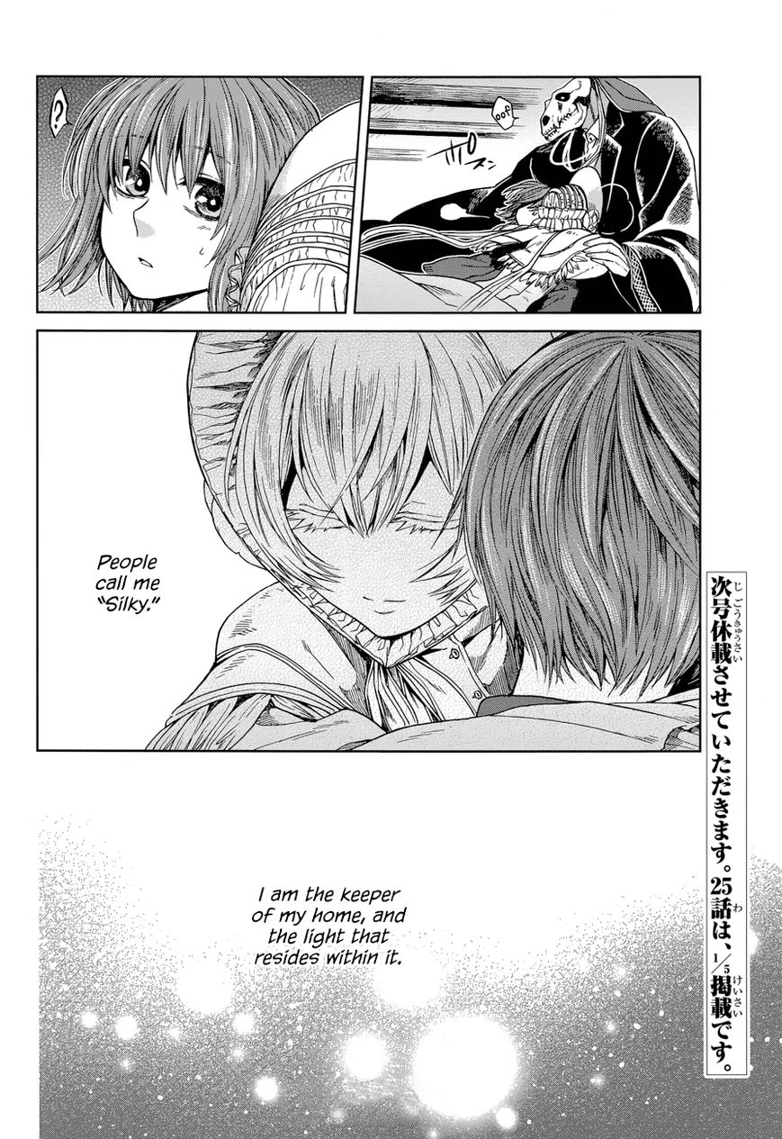 Mahou Tsukai no Yome Chapter 24 page 34 - Chapter 24 : There is no place like home.