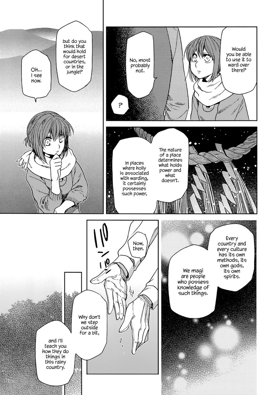 Mahou Tsukai no Yome Chapter 25 page 13 - Chapter 25 : The longest day has an end.