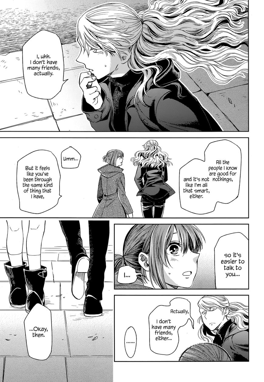 Mahou Tsukai no Yome Chapter 26 page 17 - Chapter 26 : God's mill grinds slow but sure.