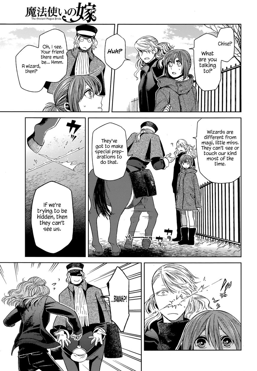Mahou Tsukai no Yome Chapter 26 page 21 - Chapter 26 : God's mill grinds slow but sure.