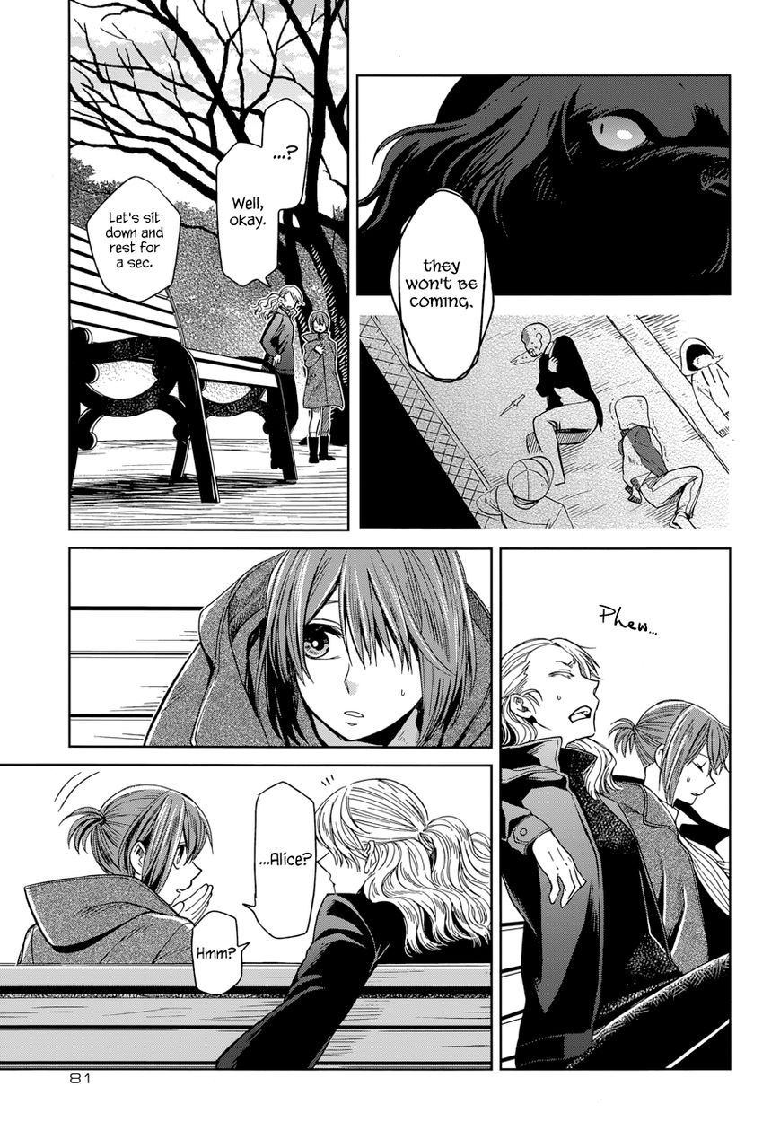 Mahou Tsukai no Yome Chapter 26 page 33 - Chapter 26 : God's mill grinds slow but sure.
