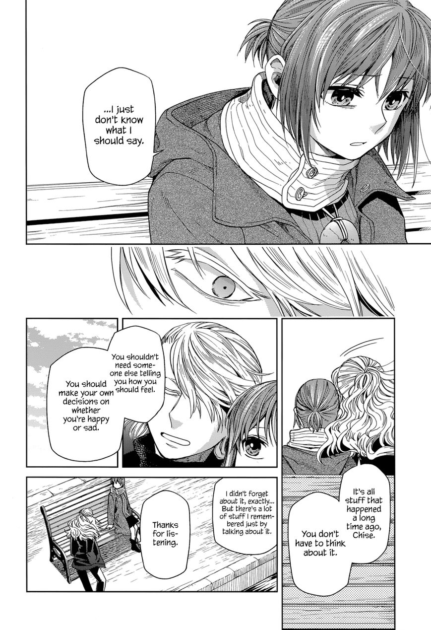 Mahou Tsukai no Yome Chapter 27 page 22 - Chapter 27 : God's mill grinds slow but sure. II