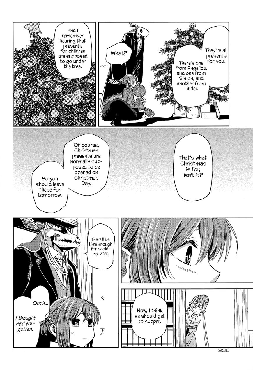 Mahou Tsukai no Yome Chapter 27 page 34 - Chapter 27 : God's mill grinds slow but sure. II