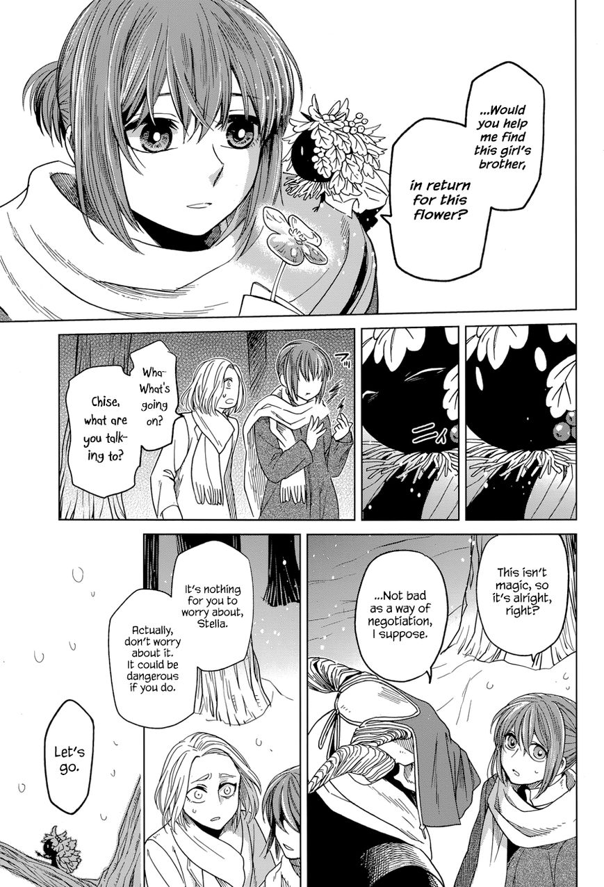 Mahou Tsukai no Yome Chapter 28 page 27 - Chapter 28 : Look before you leap.