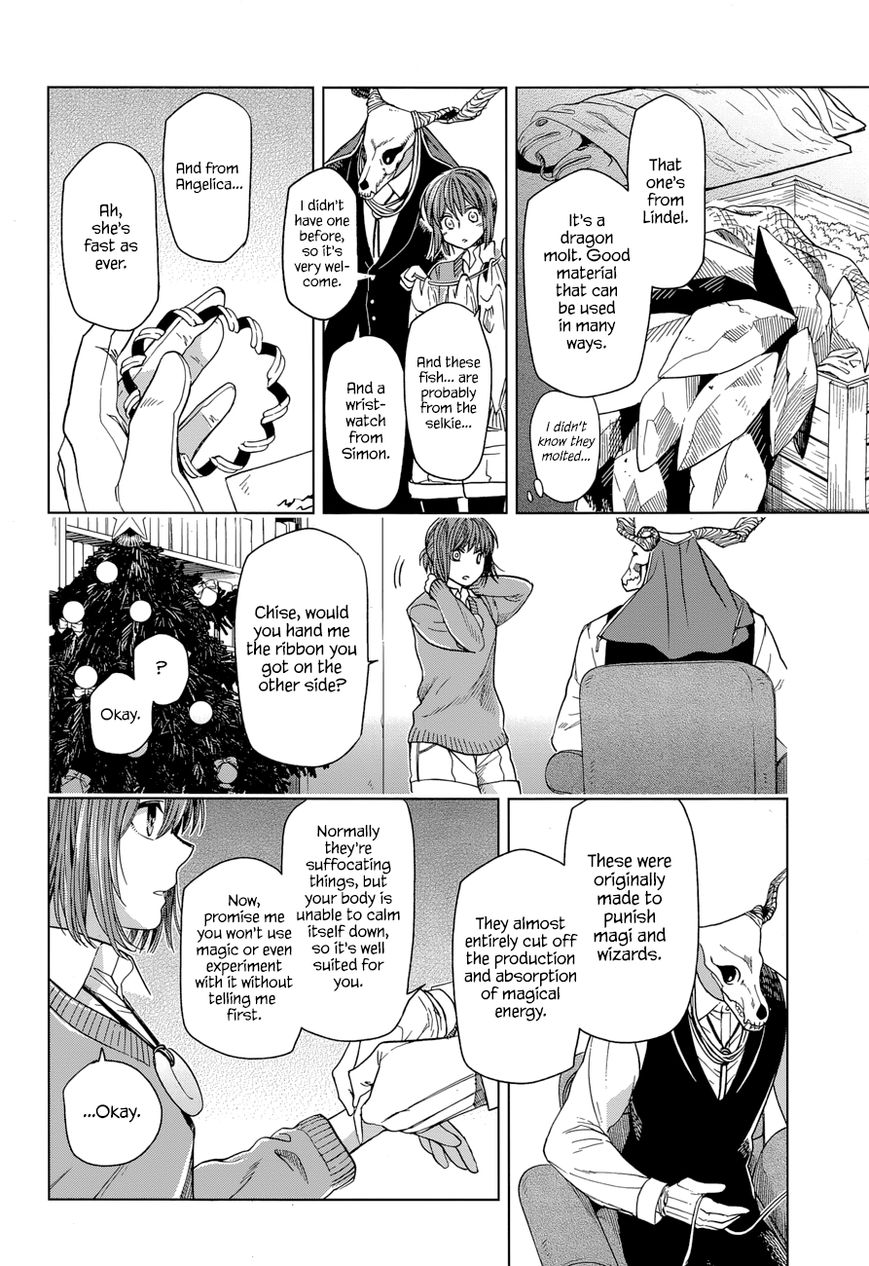 Mahou Tsukai no Yome Chapter 28 page 6 - Chapter 28 : Look before you leap.