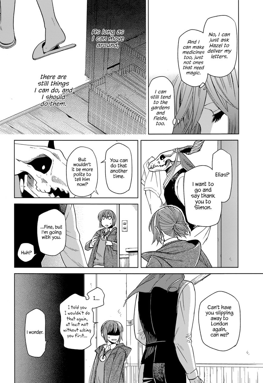 Mahou Tsukai no Yome Chapter 28 page 8 - Chapter 28 : Look before you leap.