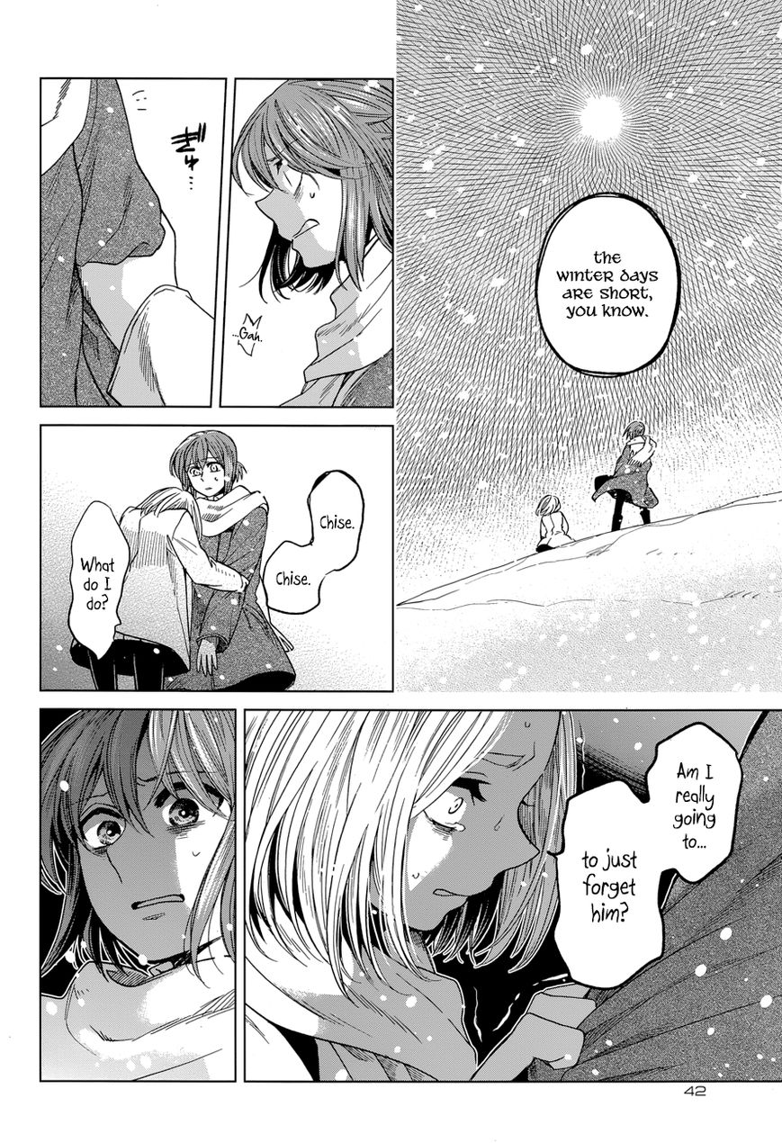 Mahou Tsukai no Yome Chapter 29 page 14 - Chapter 29 : Look before you leap. II