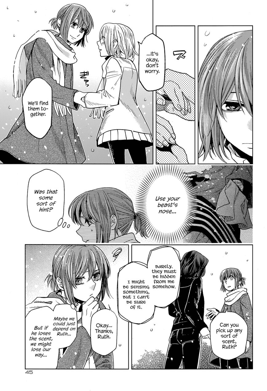 Mahou Tsukai no Yome Chapter 29 page 17 - Chapter 29 : Look before you leap. II