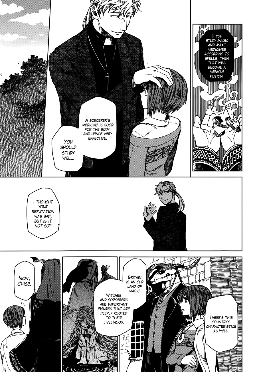 Mahou Tsukai no Yome Chapter 3 page 10 - Chapter 3 : The Balance Distinguishes not between Gold and Lead