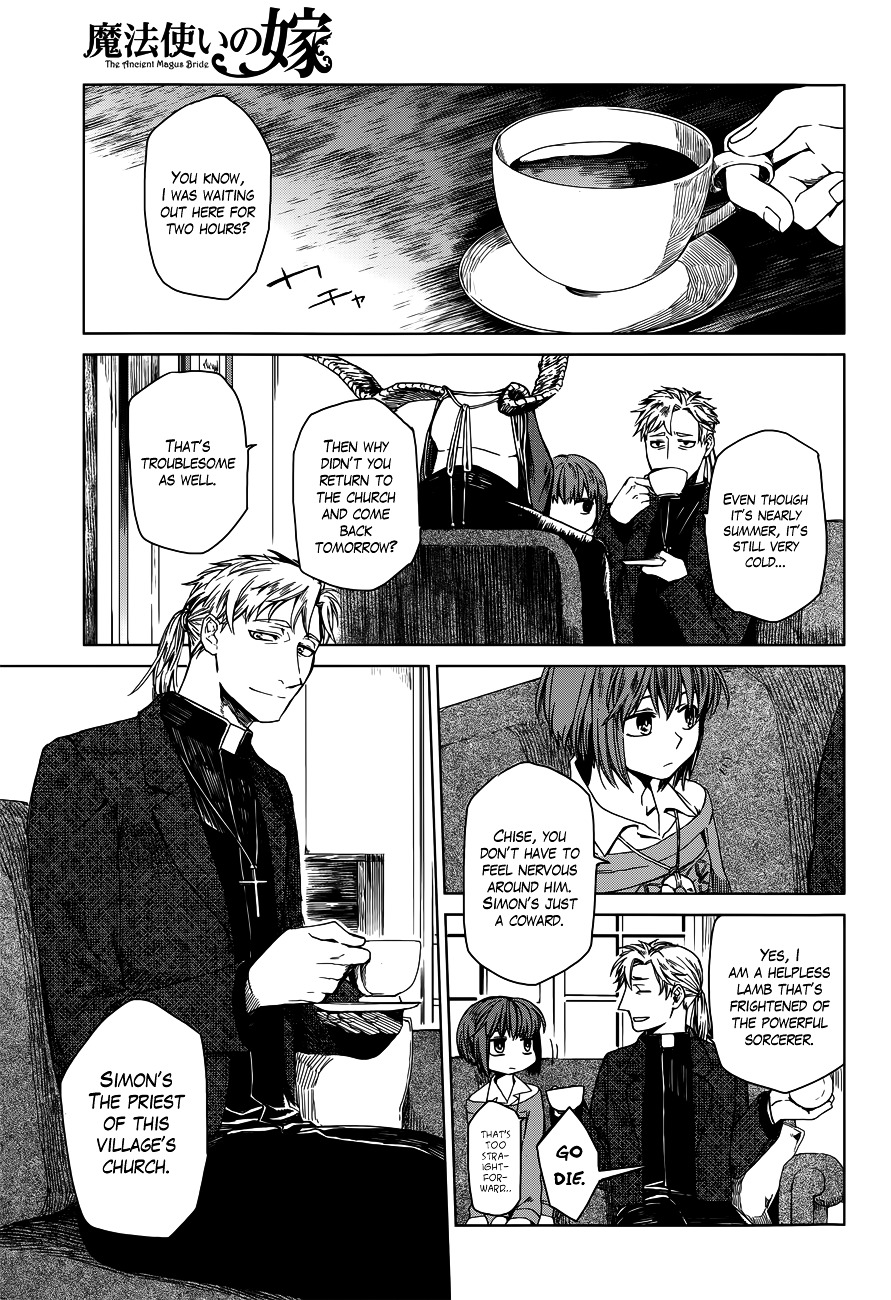 Mahou Tsukai no Yome Chapter 3 page 4 - Chapter 3 : The Balance Distinguishes not between Gold and Lead