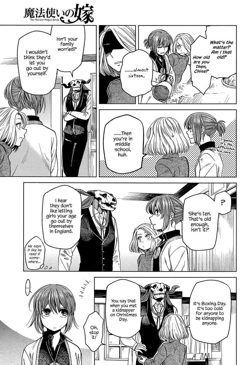 Mahou Tsukai no Yome Chapter 30 page 11 - Chapter 30 : Zeal without knowledge is a runaway horse.