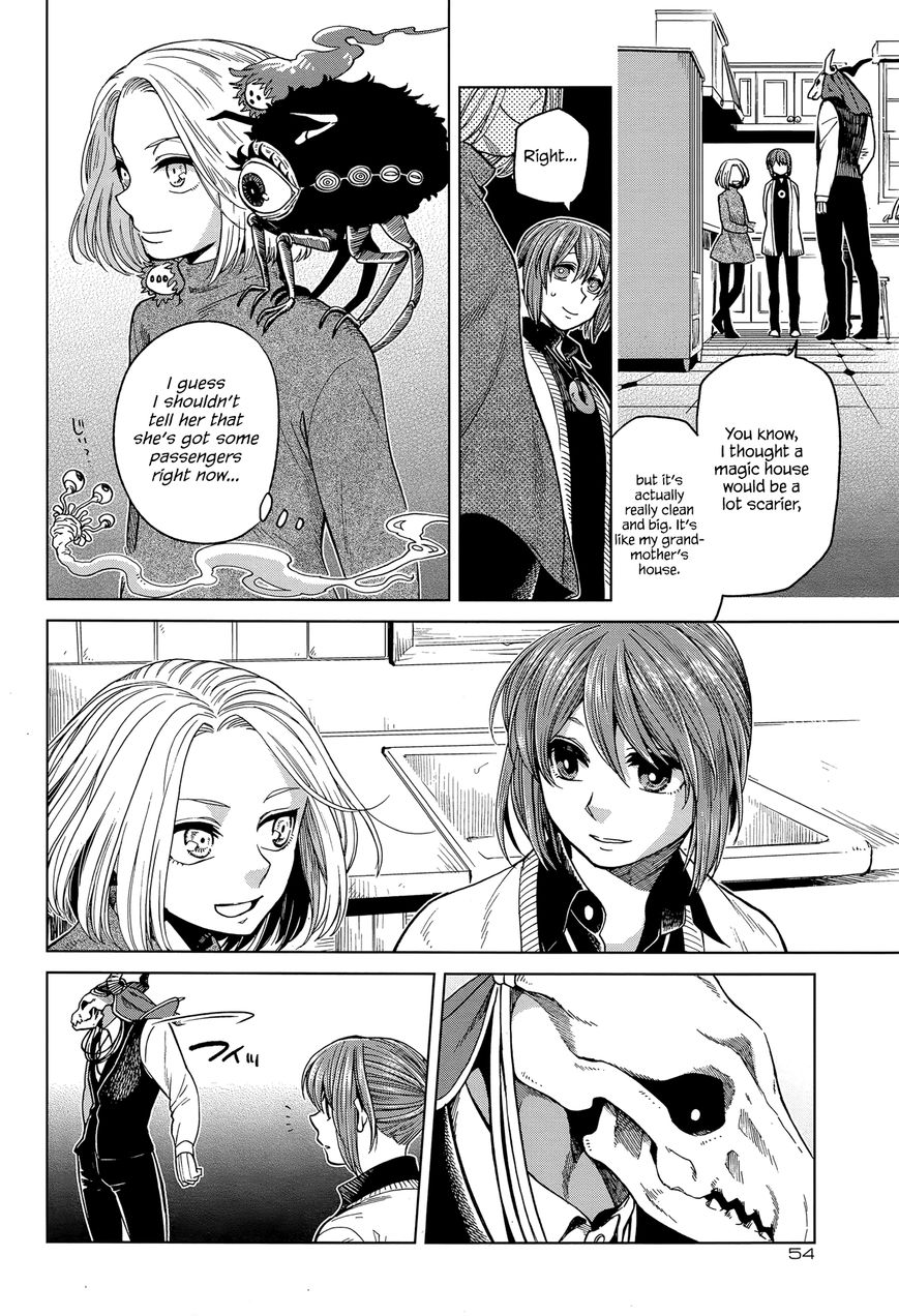 Mahou Tsukai no Yome Chapter 30 page 12 - Chapter 30 : Zeal without knowledge is a runaway horse.