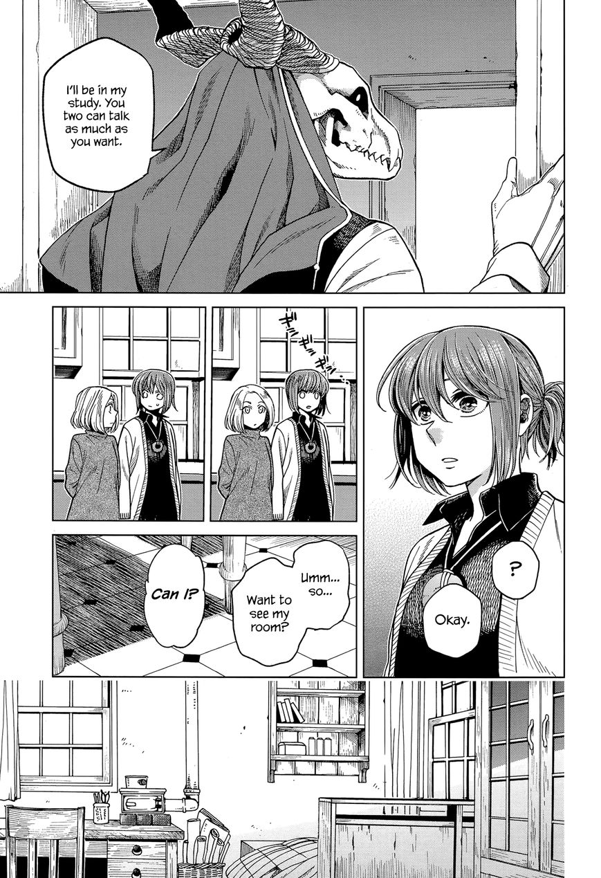 Mahou Tsukai no Yome Chapter 30 page 13 - Chapter 30 : Zeal without knowledge is a runaway horse.