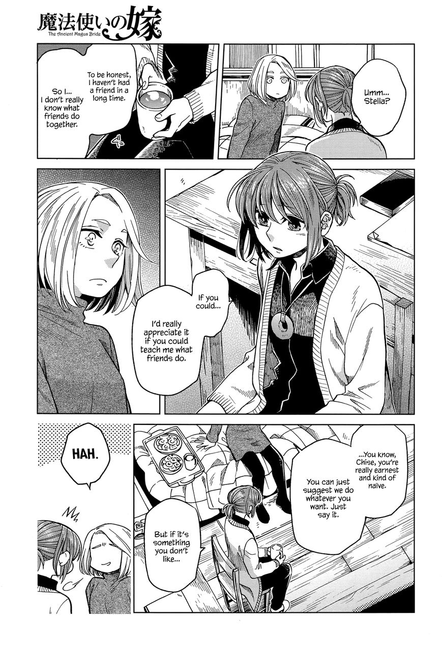 Mahou Tsukai no Yome Chapter 30 page 15 - Chapter 30 : Zeal without knowledge is a runaway horse.