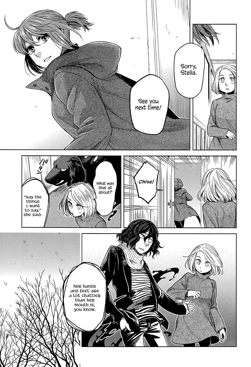 Mahou Tsukai no Yome Chapter 30 page 21 - Chapter 30 : Zeal without knowledge is a runaway horse.