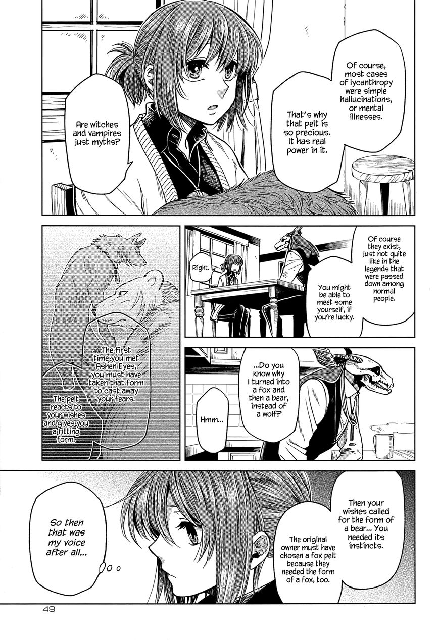 Mahou Tsukai no Yome Chapter 30 page 7 - Chapter 30 : Zeal without knowledge is a runaway horse.