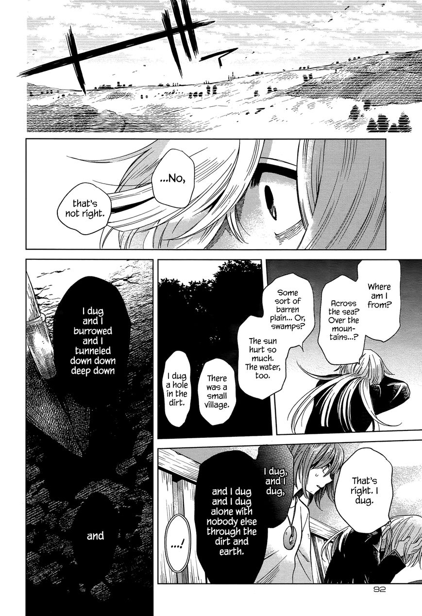 Mahou Tsukai no Yome Chapter 33 page 14 - Chapter 33 : Any port in a storm.